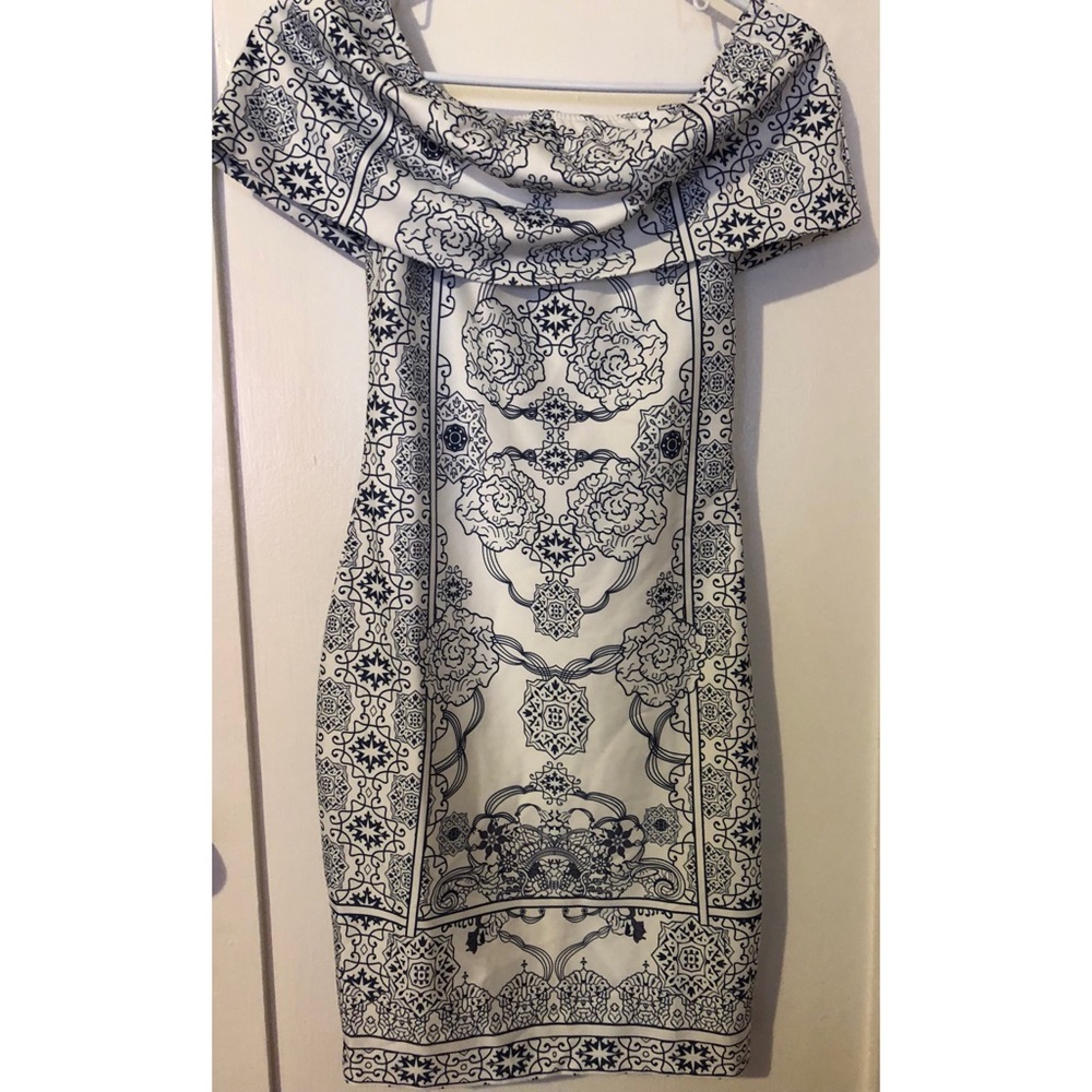 Off the shoulder dress